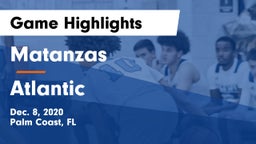 Matanzas  vs Atlantic  Game Highlights - Dec. 8, 2020
