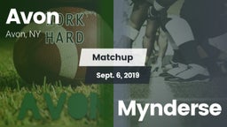 Matchup: Avon vs. Mynderse 2019