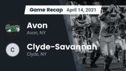 Recap: Avon  vs. Clyde-Savannah  2021