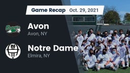 Recap: Avon  vs. Notre Dame  2021