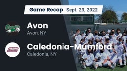 Recap: Avon  vs. Caledonia-Mumford 2022