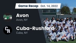 Recap: Avon  vs. Cuba-Rushford  2022