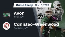 Recap: Avon  vs. Canisteo-Greenwood  2023