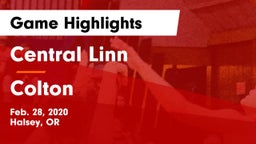 Central Linn  vs Colton Game Highlights - Feb. 28, 2020