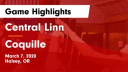 Central Linn  vs Coquille Game Highlights - March 7, 2020