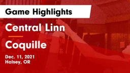 Central Linn  vs Coquille Game Highlights - Dec. 11, 2021