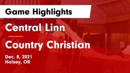 Central Linn  vs Country Christian Game Highlights - Dec. 8, 2021
