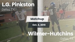 Matchup: Pinkston vs. Wilmer-Hutchins  2019