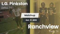 Matchup: Pinkston vs. Ranchview  2019