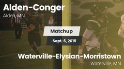 Matchup: Alden-Conger vs. Waterville-Elysian-Morristown  2019