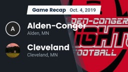 Recap: Alden-Conger  vs. Cleveland  2019