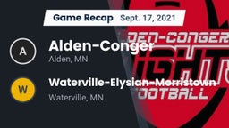 Recap: Alden-Conger  vs. Waterville-Elysian-Morristown  2021