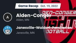 Recap: Alden-Conger  vs. Janesville-Waldorf-Pemberton  2022