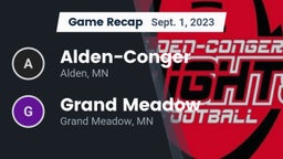 Recap: Alden-Conger  vs. Grand Meadow  2023