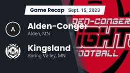 Recap: Alden-Conger  vs. Kingsland  2023