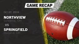 Recap: Northview  vs. Springfield  2016