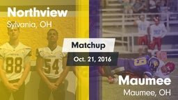 Matchup: Northview vs. Maumee  2016