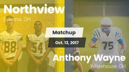 Matchup: Northview vs. Anthony Wayne  2017