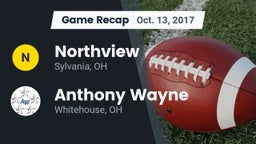 Recap: Northview  vs. Anthony Wayne  2017