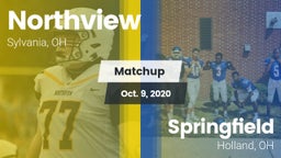 Matchup: Northview vs. Springfield  2020