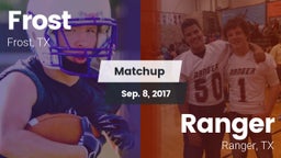 Matchup: Frost vs. Ranger  2017