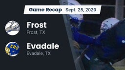 Recap: Frost  vs. Evadale  2020