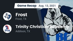 Recap: Frost  vs. Trinity Christian Academy  2021