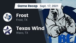 Recap: Frost  vs. Texas Wind 2021
