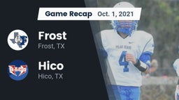 Recap: Frost  vs. Hico  2021