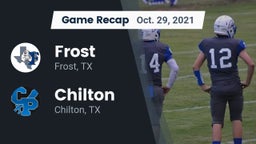 Recap: Frost  vs. Chilton  2021
