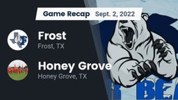 Recap: Frost  vs. Honey Grove  2022