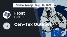 Recap: Frost  vs. Cen-Tex Outlaws 2022