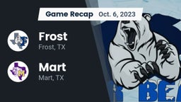 Recap: Frost  vs. Mart  2023