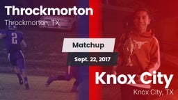 Matchup: Throckmorton vs. Knox City  2017