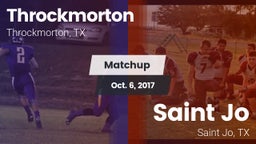 Matchup: Throckmorton vs. Saint Jo  2017