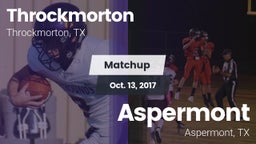 Matchup: Throckmorton vs. Aspermont  2017