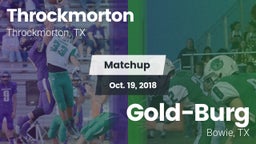 Matchup: Throckmorton vs. Gold-Burg  2018