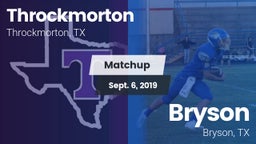 Matchup: Throckmorton vs. Bryson  2019