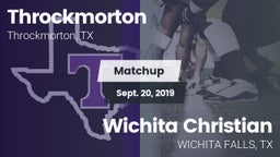 Matchup: Throckmorton vs. Wichita Christian  2019