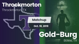 Matchup: Throckmorton vs. Gold-Burg  2019