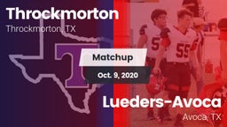 Matchup: Throckmorton vs. Lueders-Avoca  2020