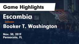 Escambia  vs Booker T. Washington  Game Highlights - Nov. 30, 2019