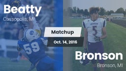 Matchup: Beatty vs. Bronson  2016