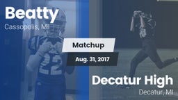 Matchup: Beatty vs. Decatur High  2017