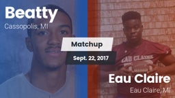 Matchup: Beatty vs. Eau Claire  2017