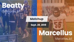 Matchup: Beatty vs. Marcellus  2018