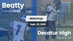 Matchup: Beatty vs. Decatur High  2020