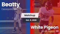 Matchup: Beatty vs. White Pigeon  2020