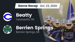 Recap: Beatty  vs. Berrien Springs  2020