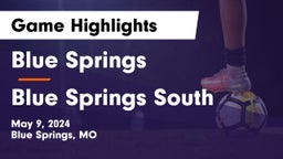 Blue Springs  vs Blue Springs South  Game Highlights - May 9, 2024